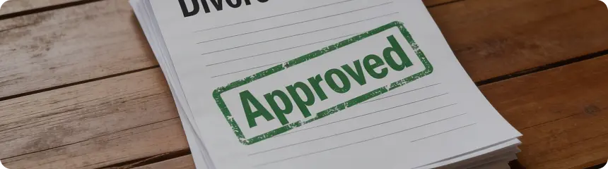 Divorce documents for US and Canadian jurisdictions