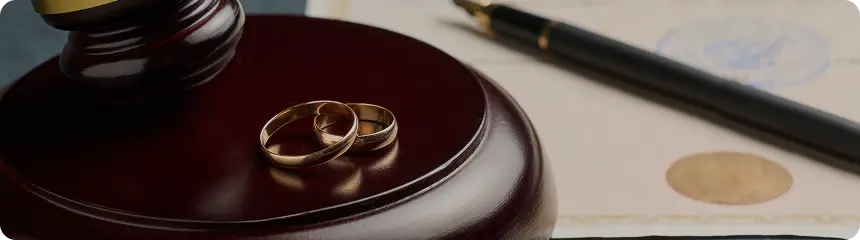 Person reviewing divorce eligibility requirements