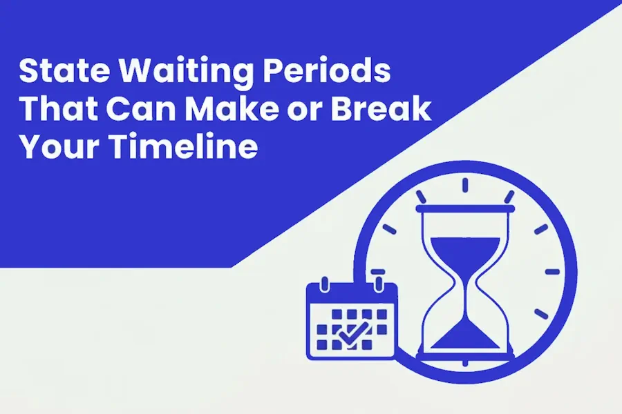 waiting periods affecting divorce timeline